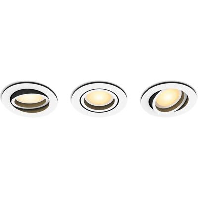 Philips Hue White Ambience Spotlight - Inteligentne oświetlenie - Zestaw 3 Philips Hue White Ambience Spotlight - Inteligentne oświetlenie - Zestaw 3