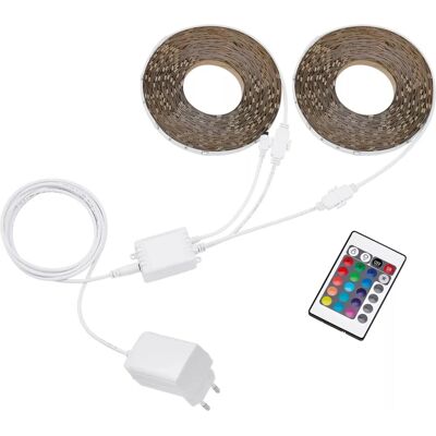 Philips 8720169322554 LED-Streifen - Ambientebeleuchtung, Fernbedienung, 30m, RGB - LED Streifen Philips 8720169322554 LED-Streifen - Ambientebeleuchtung, Fernbedienung, 30m, RGB - LED Streifen