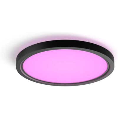 Philips Hue - Tento Hue - Czarny - 30cm - Lampą sufitową Philips Hue - Tento Hue - Czarny - 30cm - Lampą sufitową