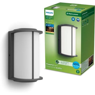 Philips Lighting Reese 929004140801 - Buitenwandlamp LED - Antraciet Philips Lighting Reese 929004140801 - Buitenwandlamp LED - Antraciet