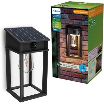 Philips Geri Solar-Außenwandleuchte - 3.2W Warmweiß Philips Geri Solar-Außenwandleuchte - 3.2W Warmweiß