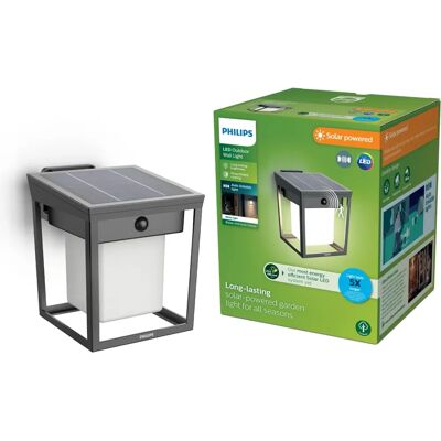 Philips Lighting Blaise 929004631501 Applique solaire extérieure - Applique solaire extérieure Philips Lighting Blaise 929004631501 Applique solaire extérieure - Applique solaire extérieure