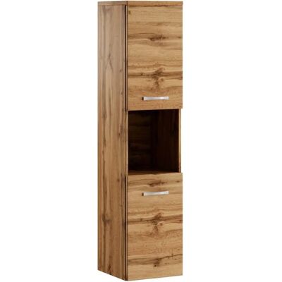 BADPLAATS Montreal Armario de baño - 30x30x131 cm - Roble BADPLAATS Montreal Armario de baño - 30x30x131 cm - Roble