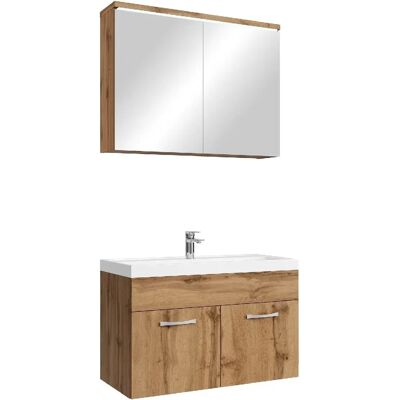 BADPLAATS - Paso 02 80cm Rovere - 80cm - Vanité de salle de bains - Publicité BADPLAATS - Paso 02 80cm Rovere - 80cm - Vanité de salle de bains - Publicité
