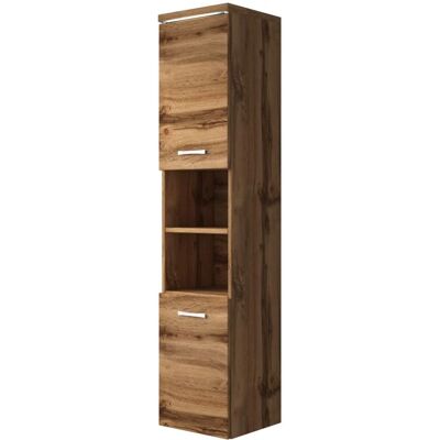 BADPLAATS Armoire de salle de bain Paso 35 x 35 x 160 cm - Chêne - Publicité BADPLAATS Armoire de salle de bain Paso 35 x 35 x 160 cm - Chêne - Publicité