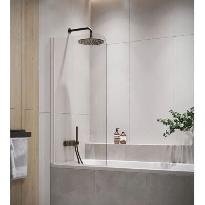 BADPLAATS Torino 60x140cm Paroi de douche - Chrome - Publicité BADPLAATS Torino 60x140cm Paroi de douche - Chrome - Publicité