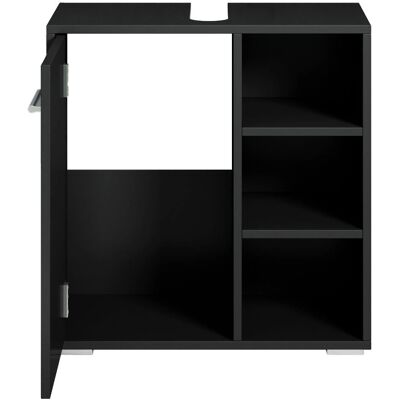 Neptunus - 60x30x60cm Nero - 600x300x600 mm - Negro - Gabinete de baño base Neptunus - 60x30x60cm Nero - 600x300x600 mm - Negro - Gabinete de baño base