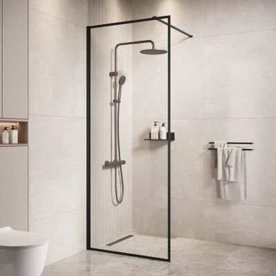 Generic - Georgia - 50 x 200 cm - 8 mm - Douche - Publicité Generic - Georgia - 50 x 200 cm - 8 mm - Douche - Publicité