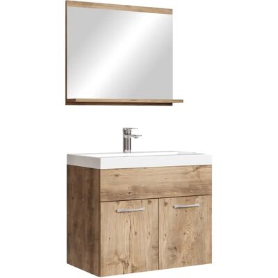 BADPLAATS Montreal 02 - 60cm Rovere Castagno - Meubles de salle de bains - Publicité BADPLAATS Montreal 02 - 60cm Rovere Castagno - Meubles de salle de bains - Publicité