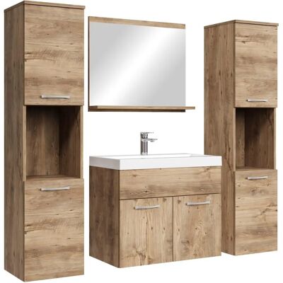 BADPLAATS - Montreal XL 60cm - Rovere - Castagno - Bathroom - Publicité BADPLAATS - Montreal XL 60cm - Rovere - Castagno - Bathroom - Publicité