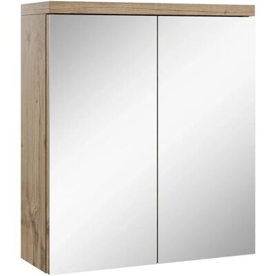 BADPLAATS Toledo 60x60cm Armoire Miroir - Meuble de Salle de Bain - Publicité BADPLAATS Toledo 60x60cm Armoire Miroir - Meuble de Salle de Bain - Publicité