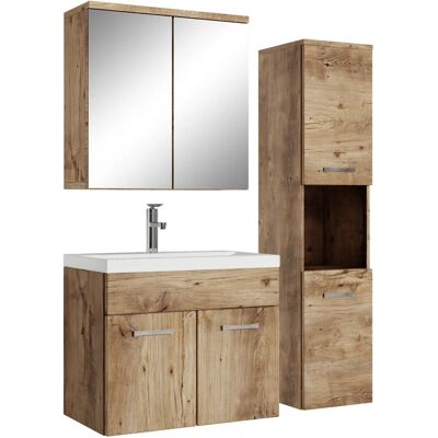 BADPLAATS Montreal ensemble salle de bain 60cm Rovere Castagno - Publicité BADPLAATS Montreal ensemble salle de bain 60cm Rovere Castagno - Publicité
