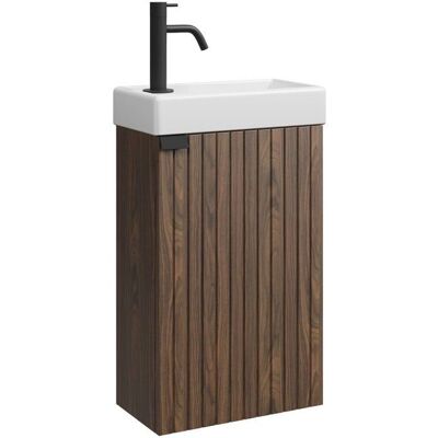 Meubles de salle de bain Bosco Noce 40x22 cm - Type de salle de bain - Publicité Meubles de salle de bain Bosco Noce 40x22 cm - Type de salle de bain - Publicité