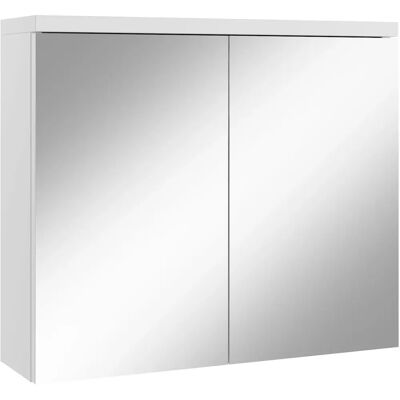 BADPLAATS - Toledo - 80x60 cm - Blanc - Meuble salle de bains - Publicité BADPLAATS - Toledo - 80x60 cm - Blanc - Meuble salle de bains - Publicité