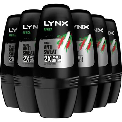 Lynx Africa - Protection 48H contre odeur et humidité - Déodorant - Publicité Lynx Africa - Protection 48H contre odeur et humidité - Déodorant - Publicité