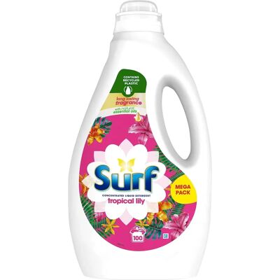 Surf Tropical Lily Concentrated Liquid Laundry Detergent - Laundry Detergent Surf Tropical Lily Concentrated Liquid Laundry Detergent - Laundry Detergent