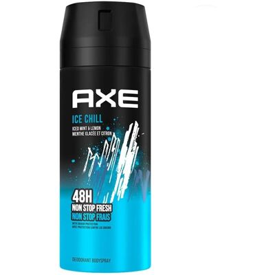 Déodorant Spray Axe Ice Chill - Menthe et Citron - 150ml Déodorant Spray Axe Ice Chill - Menthe et Citron - 150ml
