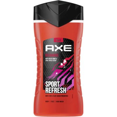 Axe Recharge Sport Refresh - 3-in-1 Douchegel & Shampoo Axe Recharge Sport Refresh - 3-in-1 Douchegel & Shampoo