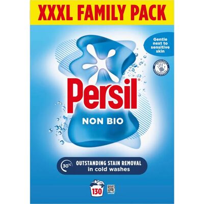 Persil Non-Bio Washing Powder - 130 Washes - White Persil Non-Bio Washing Powder - 130 Washes - White