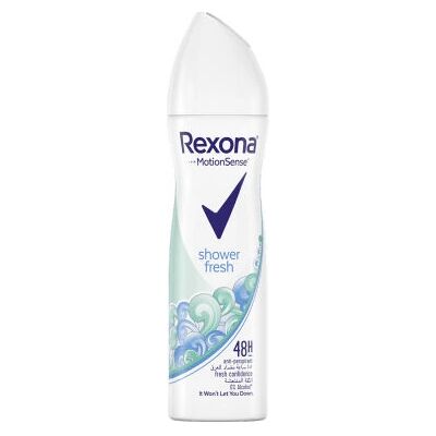 Rexona - Shower Fresh - 150 ml - Antiperspirant spray Rexona - Shower Fresh - 150 ml - Antiperspirant spray