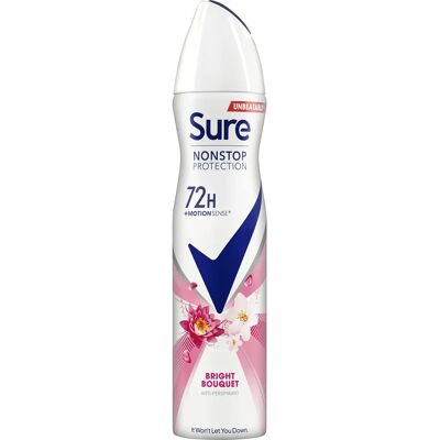 Sure Women Bright Bouquet Deodorant - Antiperspirant - 72H Protection Sure Women Bright Bouquet Deodorant - Antiperspirant - 72H Protection