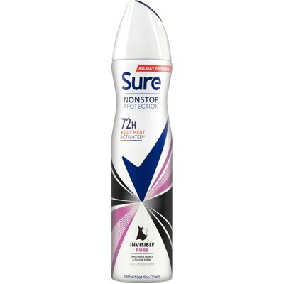 Sure Invisible Anti-perspirant 72h Protection 250ml Sure Invisible Anti-perspirant 72h Protection 250ml