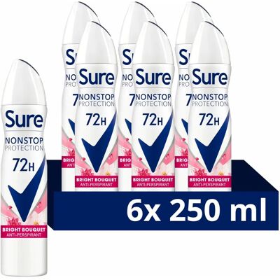 Sure Bright Bouquet Deodorant - Women Anti-perspirant 72h Protection Sure Bright Bouquet Deodorant - Women Anti-perspirant 72h Protection