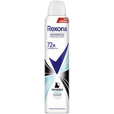 Αποσμητικό Spray Invisible Aqua Rexona - 72Ωρη Προστασία Αποσμητικό Spray Invisible Aqua Rexona - 72Ωρη Προστασία