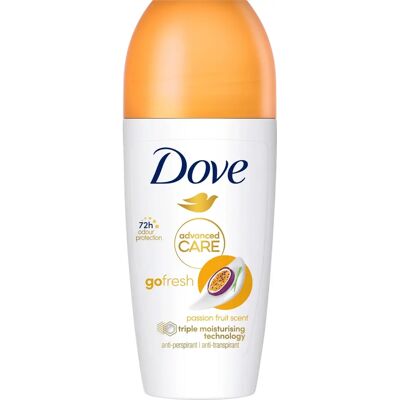 Dove Go Fresh Passion Fruit 72H Déodorant Antiperspirant Roll-On Dove Go Fresh Passion Fruit 72H Déodorant Antiperspirant Roll-On