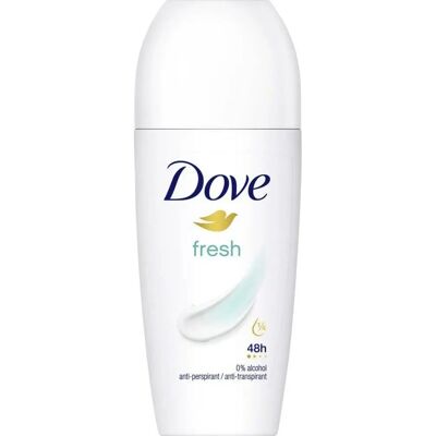 Dove Déodorant Roll-On Frais - AntiTranspirant pour Femmes Dove Déodorant Roll-On Frais - AntiTranspirant pour Femmes