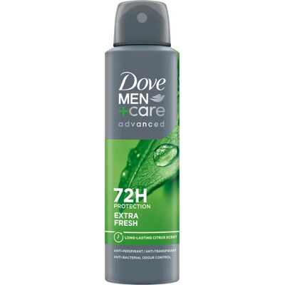 Dove Men+Care Antiperspirant Deodorant 72h Protection Extra Fresh - 6 Pack Dove Men+Care Antiperspirant Deodorant 72h Protection Extra Fresh - 6 Pack