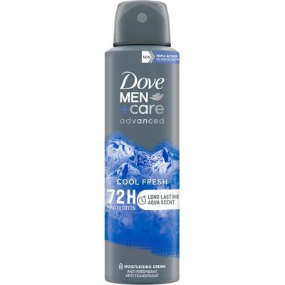 Dove Men+Care Advanced Fresh Cool Antitraspirante - Spray 150ml Dove Men+Care Advanced Fresh Cool Antitraspirante - Spray 150ml
