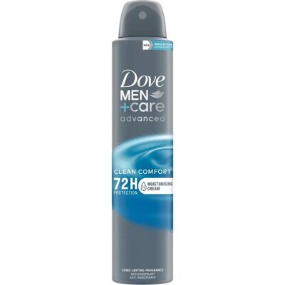Dove Men+Care Advanced Clean Comfort Deodorant - 72h Protection - Cream Dove Men+Care Advanced Clean Comfort Deodorant - 72h Protection - Cream
