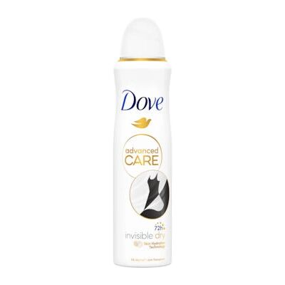Dove - Invisible Dry - 150 ml - Fortgeschrittene Pflege - Deodorant spray Dove - Invisible Dry - 150 ml - Fortgeschrittene Pflege - Deodorant spray