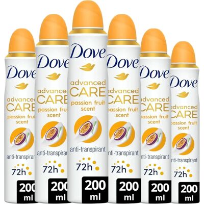 Déodorant Antitranspirant Dove Advanced Care Passion Fruit & Lemongrass - Publicité Déodorant Antitranspirant Dove Advanced Care Passion Fruit & Lemongrass - Publicité