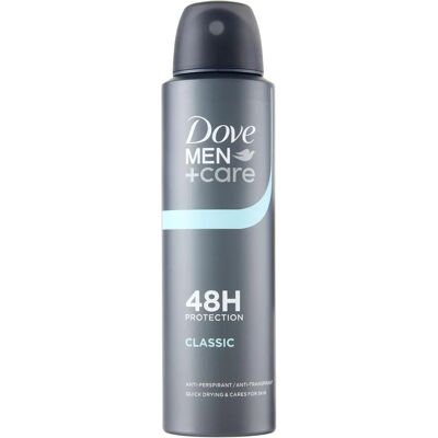 Dove Men+Care 48h Classic Antiperspirant - Hikoilun suoja Dove Men+Care 48h Classic Antiperspirant - Hikoilun suoja