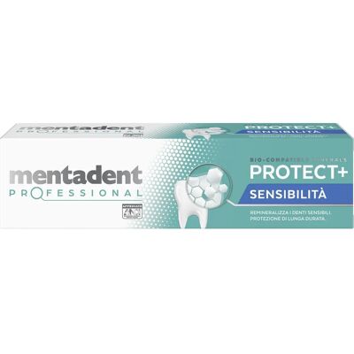 Mentadent Protect+ Dentifricio - Sensibile 75ml Mentadent Protect+ Dentifricio - Sensibile 75ml