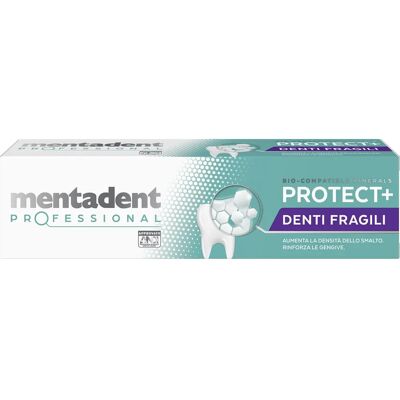Mentadent Protect+ Dentifrice & Poudre - Dents sensibles - Publicité Mentadent Protect+ Dentifrice & Poudre - Dents sensibles - Publicité