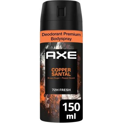Axe Sandalo Rame Spray Corpo Deodorante - Spray Deodorante 150 ml Axe Sandalo Rame Spray Corpo Deodorante - Spray Deodorante 150 ml