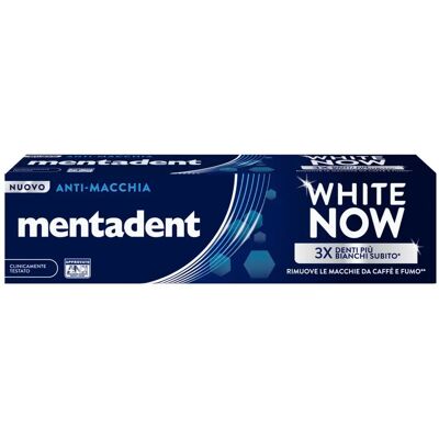 Unilever Mentadent White Now Dentifricio Anti-Macchia - Dentifricio Unilever Mentadent White Now Dentifricio Anti-Macchia - Dentifricio