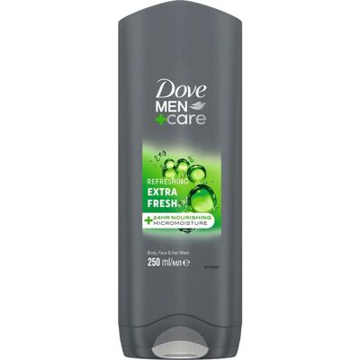 Dove Men+Care Extra Fresh Duschgel - Körper & Gesicht 250ml Dove Men+Care Extra Fresh Duschgel - Körper & Gesicht 250ml