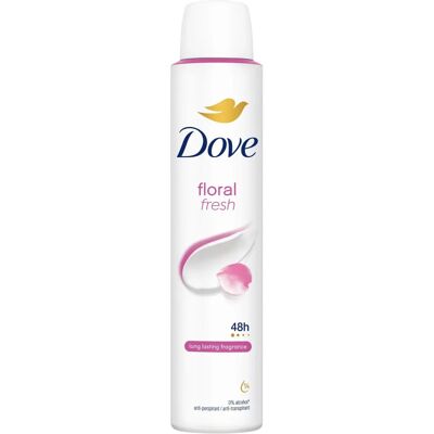 Dove - Floral - Pack 6 - Deodorant Spray Dove - Floral - Pack 6 - Deodorant Spray
