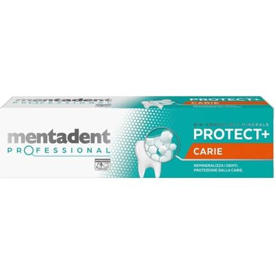 Unilever Mentadent Protect+ Carie - Dentifricio per denti forti Unilever Mentadent Protect+ Carie - Dentifricio per denti forti