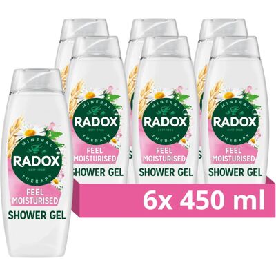 Radox Unisex Mineral Therapy Shower Gel - Moisturising - 450ml Radox Unisex Mineral Therapy Shower Gel - Moisturising - 450ml