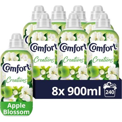 Comfort Apple Blossom Fabric Conditioner - Long-lasting Fragrance & Softness Comfort Apple Blossom Fabric Conditioner - Long-lasting Fragrance & Softness