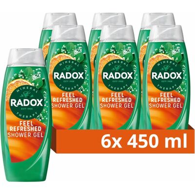 Radox Brand Eucalyptus Citrus Shower Gel - 450ml Radox Brand Eucalyptus Citrus Shower Gel - 450ml