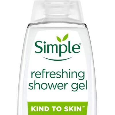 Simple Refreshing Shower Gel with Cucumber Extract - 675ml Simple Refreshing Shower Gel with Cucumber Extract - 675ml