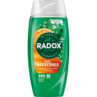 Radox Eucalyptus Citrus Shower Gel - 225ml - Daily Refresh Radox Eucalyptus Citrus Shower Gel - 225ml - Daily Refresh