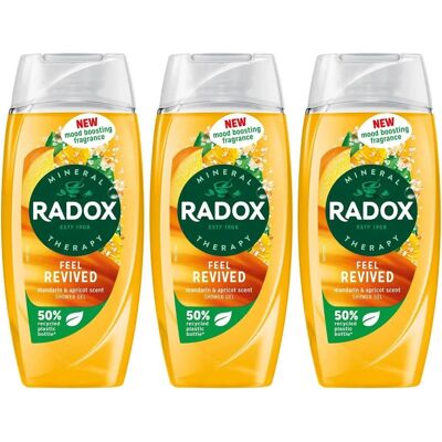 Radox Brand Model - Mineral Therapy Shower Gel - Feel Revived - 225ml Radox Brand Model - Mineral Therapy Shower Gel - Feel Revived - 225ml