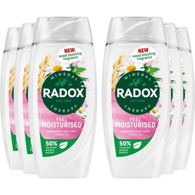 Radox Mineral Therapy Shower Gel - Feel Moisturised - 225ml Radox Mineral Therapy Shower Gel - Feel Moisturised - 225ml